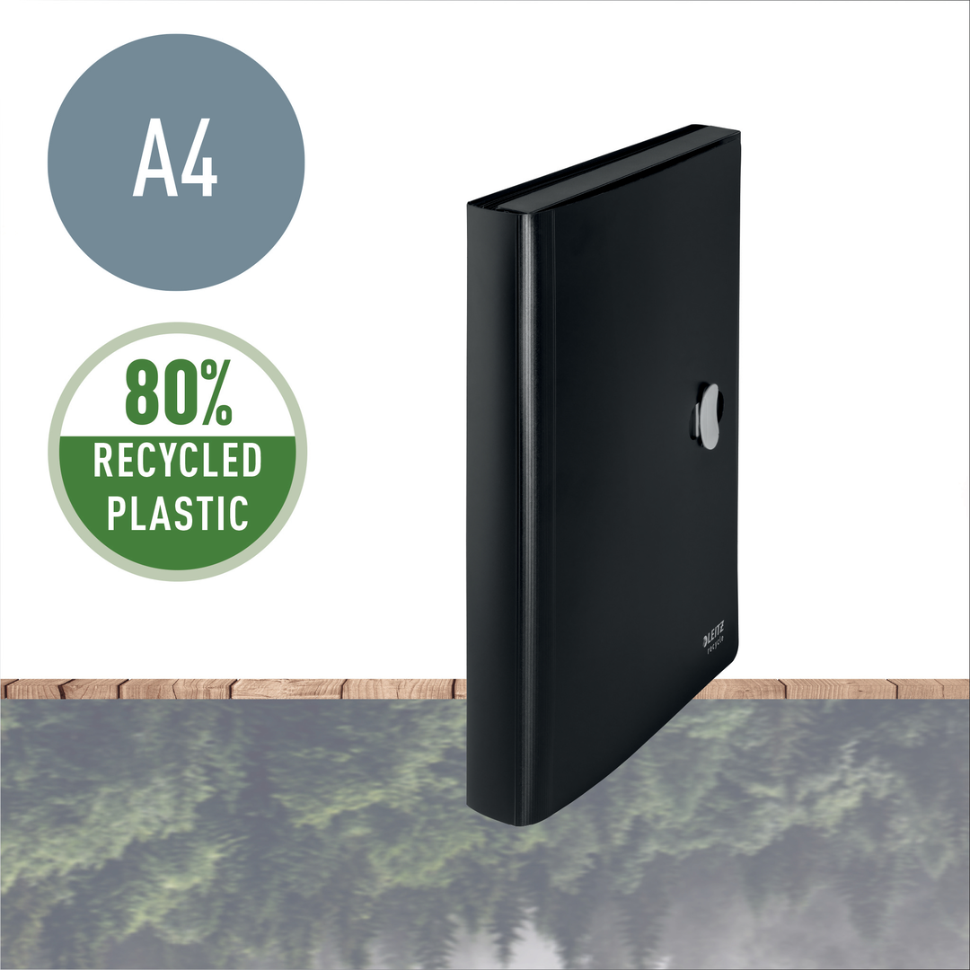 Projektmapp Leitz Recycle A4 PP svart - Bild 2