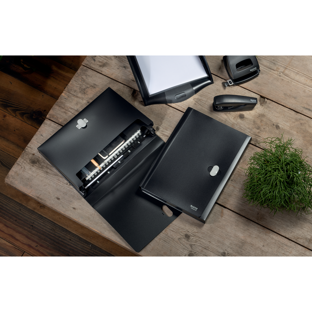 Projektmapp Leitz Recycle A4 PP svart - Bild 4