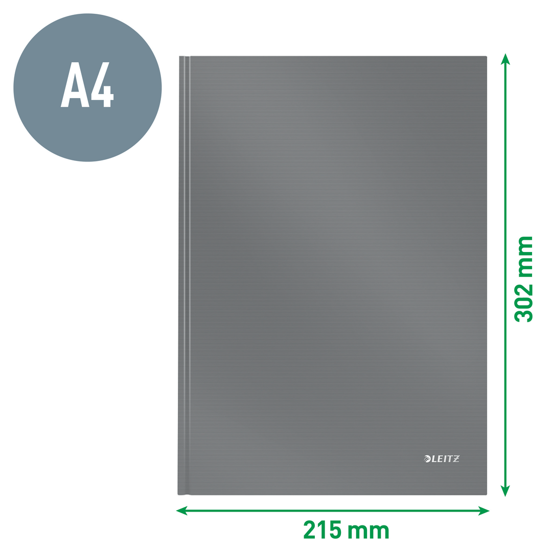 Block Solid A4 Hard ruta 80bl svart - Bild 4