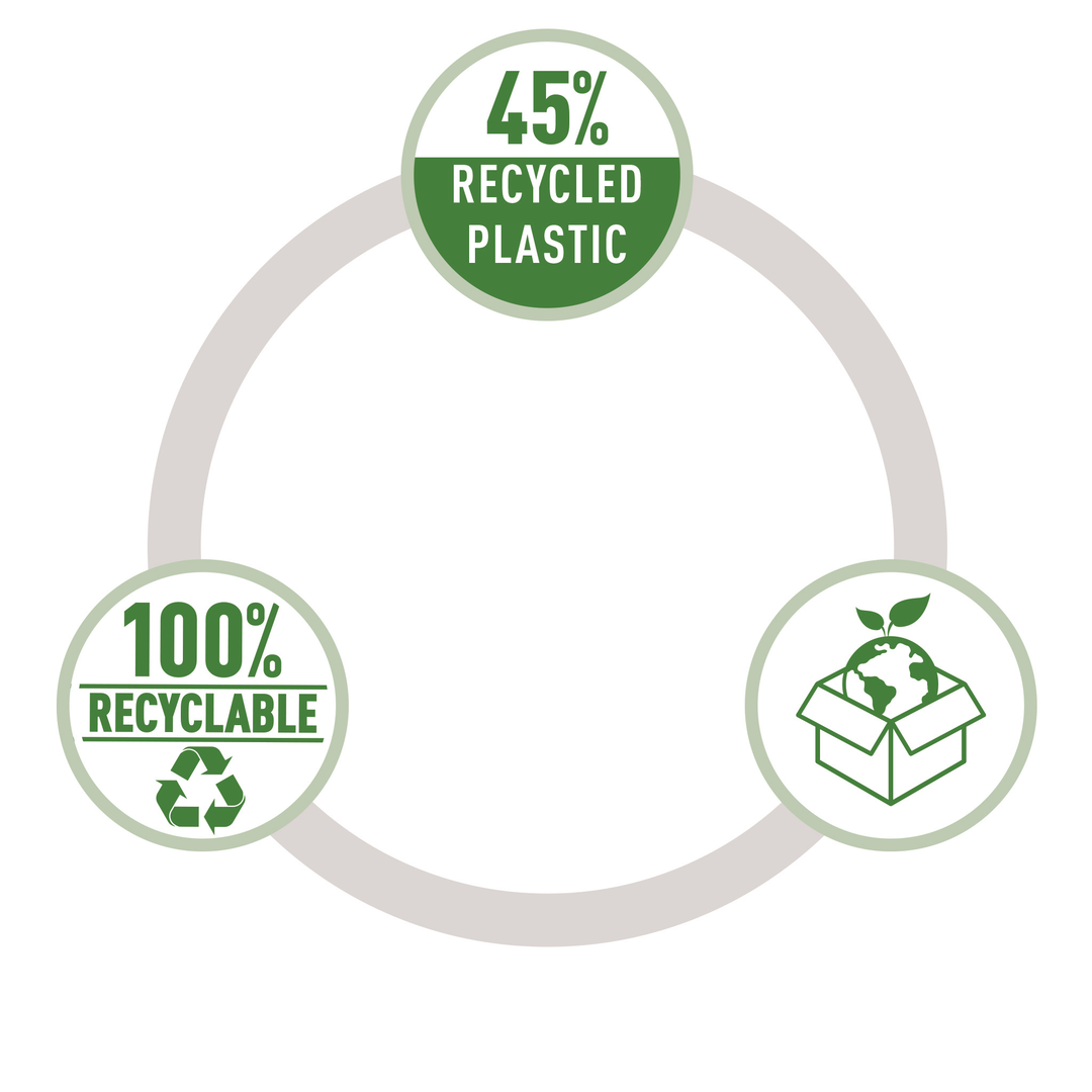 Leitz Recycle Hålslag 2h/30ark EU röd - Bild 3