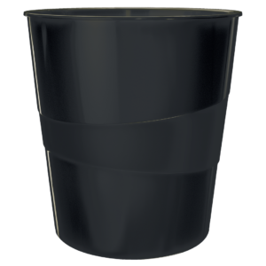 Papperskorg Leitz Recycle 15L svart