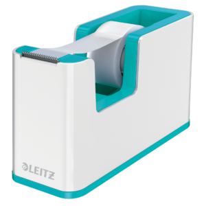 Tejpdispenser m tejp WOW vit/isblå