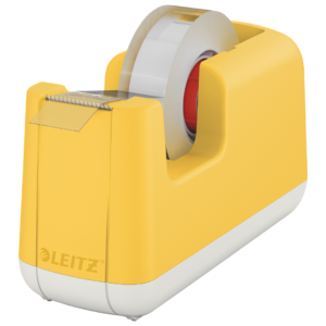 Tejpdispenser Leitz Cosy inkl. tejp Gul