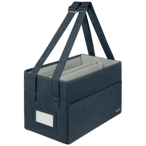 Leitz Office-in-a-bag-väska lille tyg Mörkgrå
