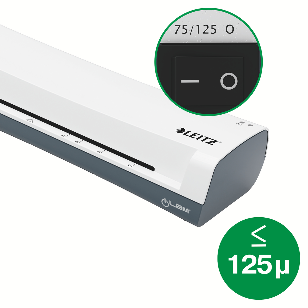 Leitz iLam Home Lamineringsmaskin A4 Vit - Bild 3