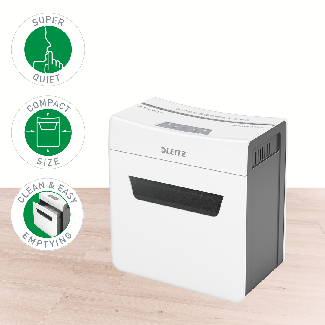 Dokumentförstörare Leitz IQ Protect 6XP4 - Bild 3