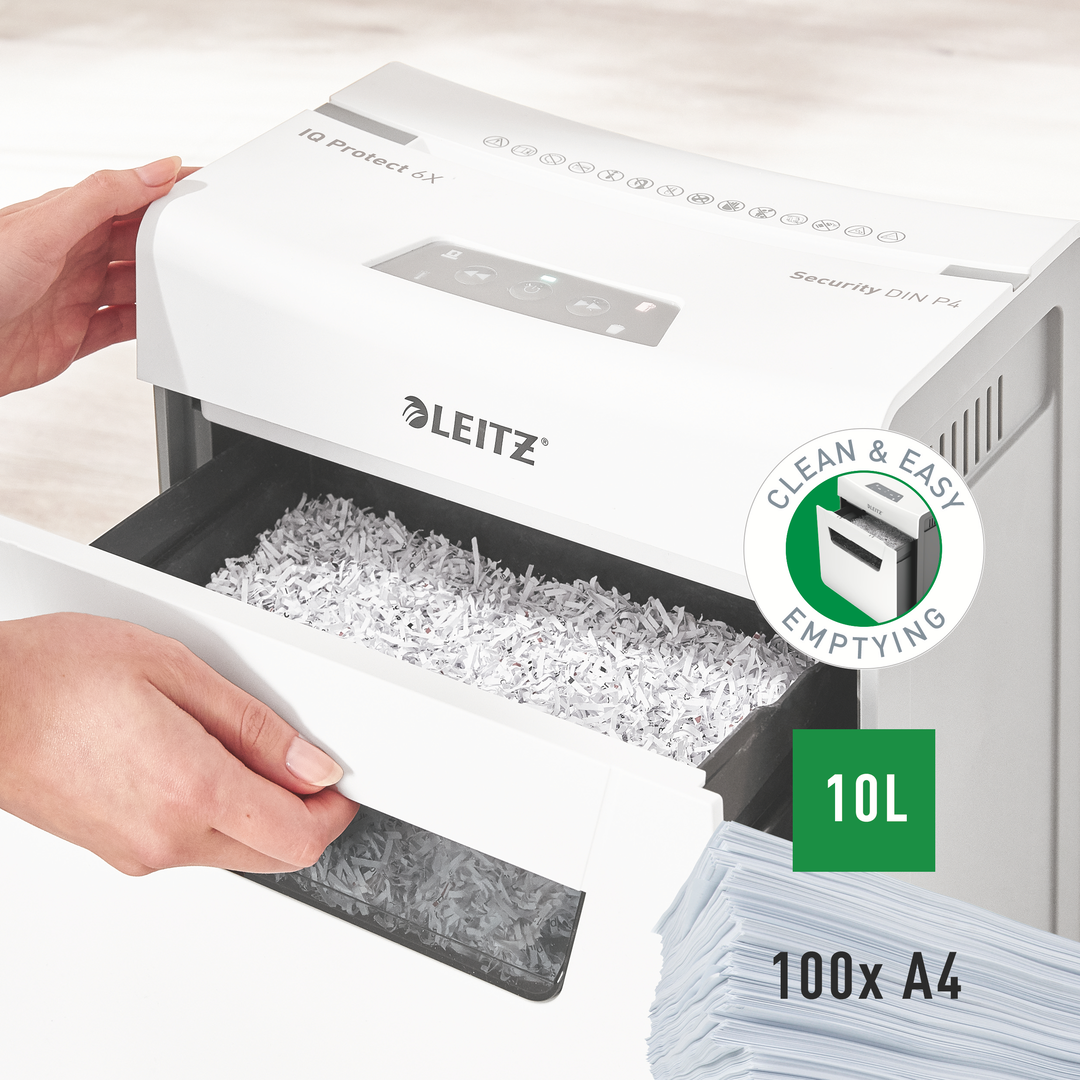 Dokumentförstörare Leitz IQ Protect 6XP4 - Bild 4