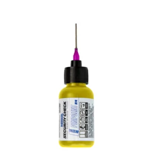 Security Check pinpoint yellow