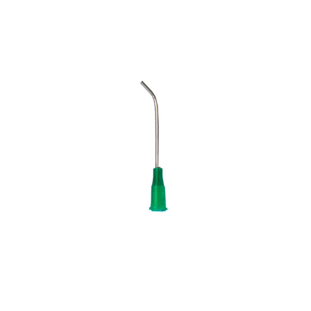 Angled needle for Security Check pinpiont