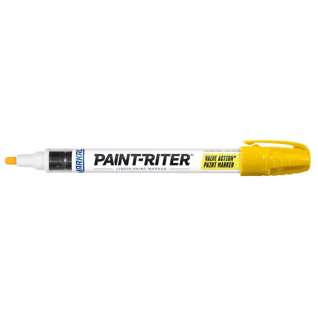 Markal Paint-Riter Valve Action Yellow