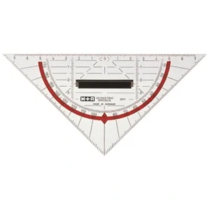 Geometrivinkel M+R 16 cm med handtag