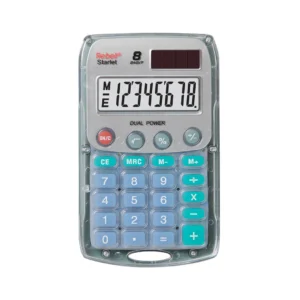 Rebell pocket calculator Starlet transparent