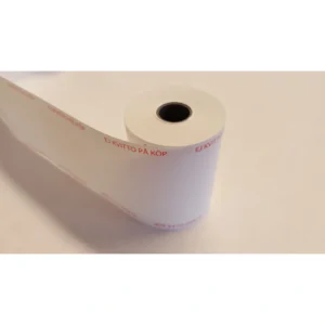 Betalterminalrulle 25m tryckt