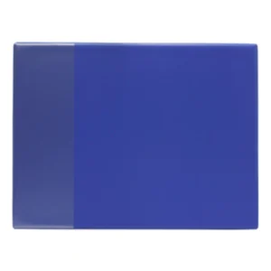 Skrivunderlägg 40x52 PVC blå