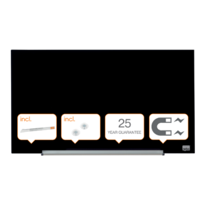Glastavla Diamond Nobo widescreen 31'' svart