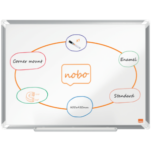 Whiteboard Premium Plus Emalj 60x45 cm