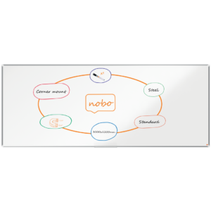 Whiteboard Premium Plus Stål 300x120 cm