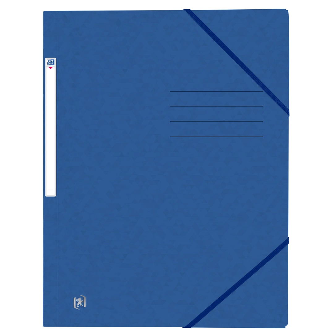 Oxford Top file+ G-mapp 3-klaff A4 blå