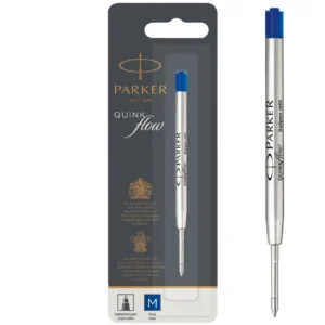 Parker ballpoint pen refill Quinkflow M blue blist