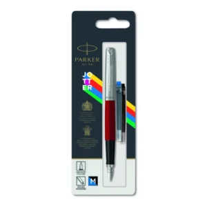 Jotter Plastic Fountain pen Red M Blue 1-blister
