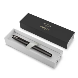 Parker IM Monochrome Titanium Rollerball F Svart bläck