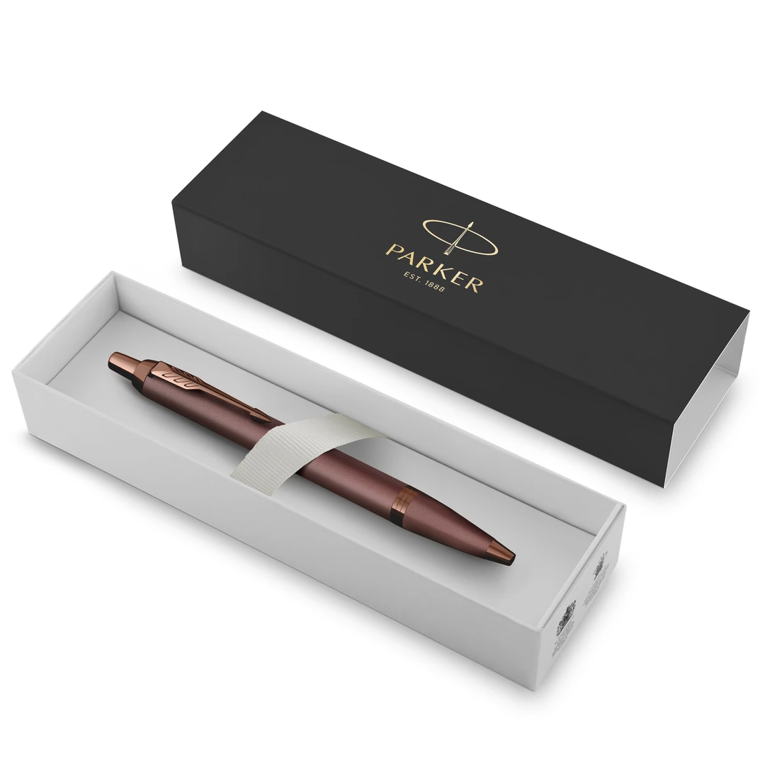 Parker IM Monochrome Burgundy Kulpenna M Blått bläck