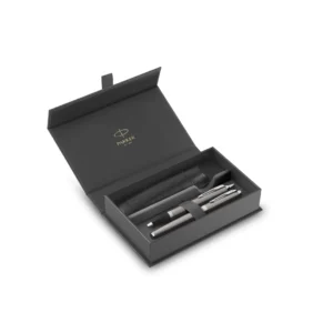 Parker Duoset IM BallPoint+Fountain Pen chrome/black