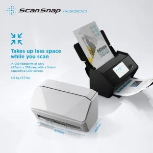 Ricoh ScanSnap iX2500 scanner white