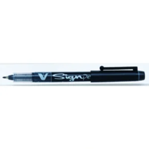 Filtpenna V-Signpen 2,0 svart