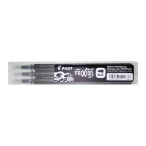 Frixion patron 3-pack 0,5 svart (3)