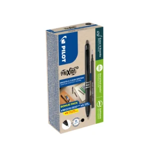 Frixion Ball Plus 0,7 mm svart - Green Pack 10+10