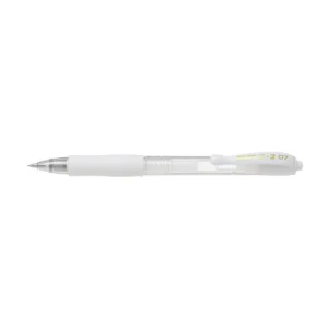 Gelbläckpenna G-2 0,7 pastell vit