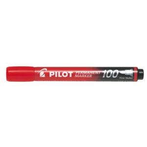 Marker Permanent 100 konisk spets röd