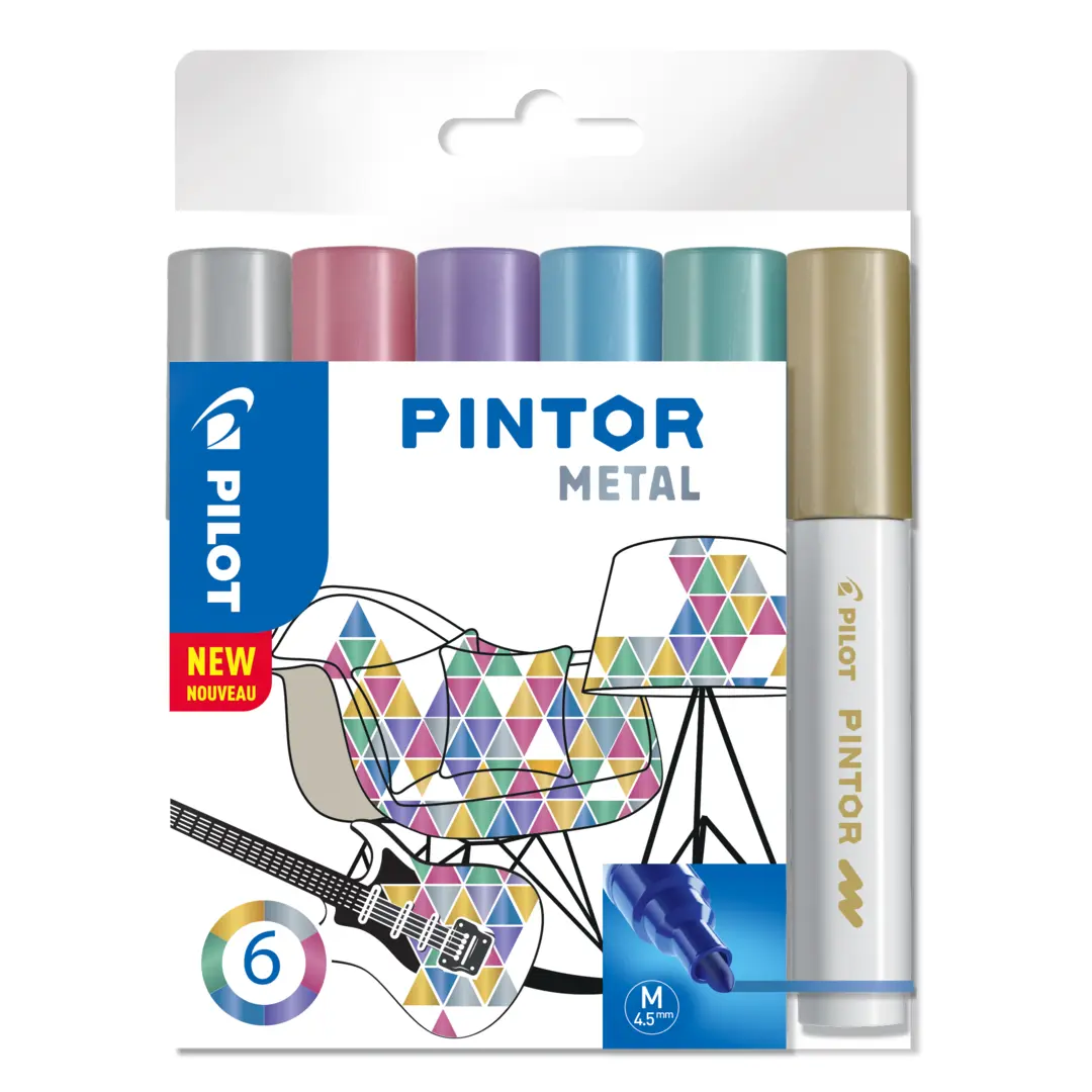 Marker Pintor Medium Metal Mix ass (6)