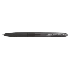 Kulspetspenna m/klick Super Grip G 0,7 svart