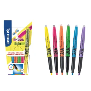 Frixion Light set med 6 ass färger