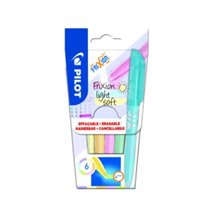 FriXion Light Soft överstr 6 set Medium