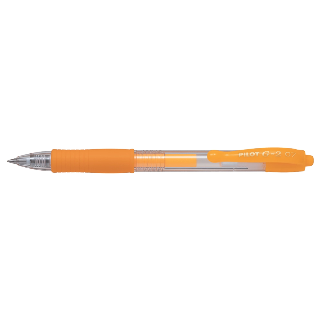 Pilot G2 Gel Rollerball 0,7 neon aprikos