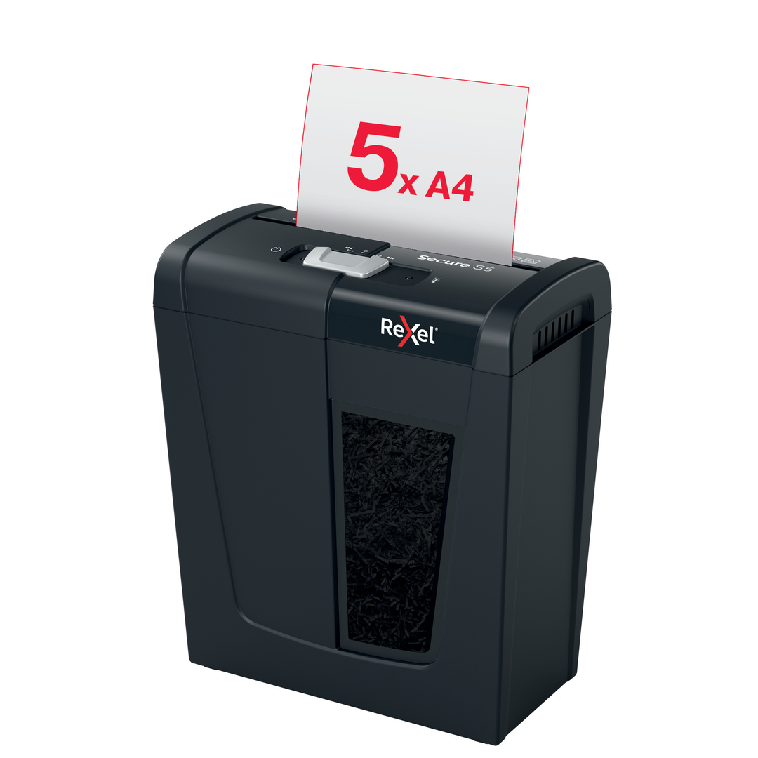 Dokumentförstörare Rexel Secure S5 P2 - Bild 4