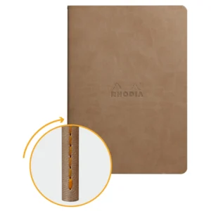 Rhodiarama Sewn spine Taupe A5 L