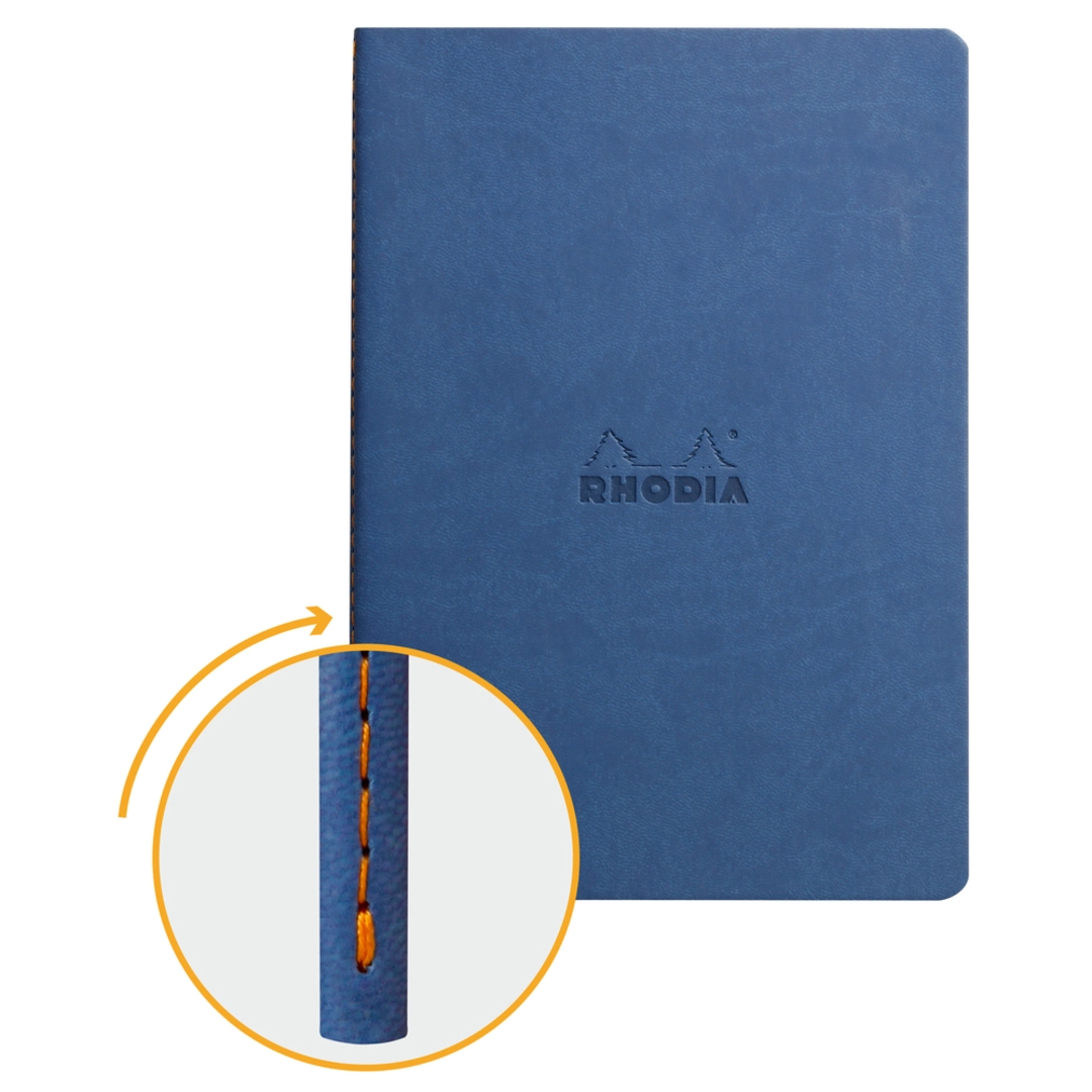 Rhodiarama Sewn spine Sapphire A5 dot