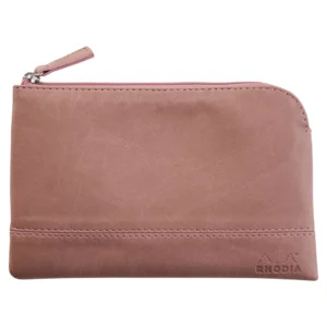 Rhodiarama Zipped Pouch S Rosewood