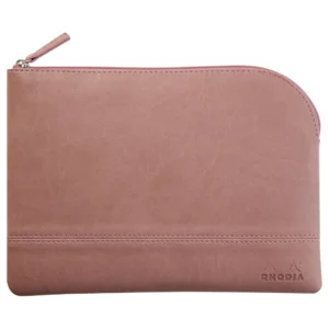 Rhodiarama Zipped Pouch M Rosewood