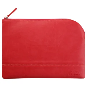 Rhodiarama Zipped Pouch M Coral