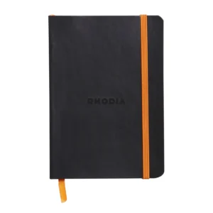 Rhodiarama Ntbk Black A6 L
