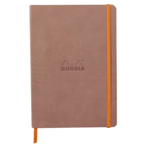 Rhodiarama soft A5 rosewood ruled ivory