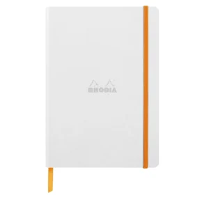 Rhodiarama soft A5 white ruled ivory