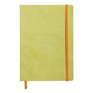 Rhodiarama soft A5 anise ruled ivory