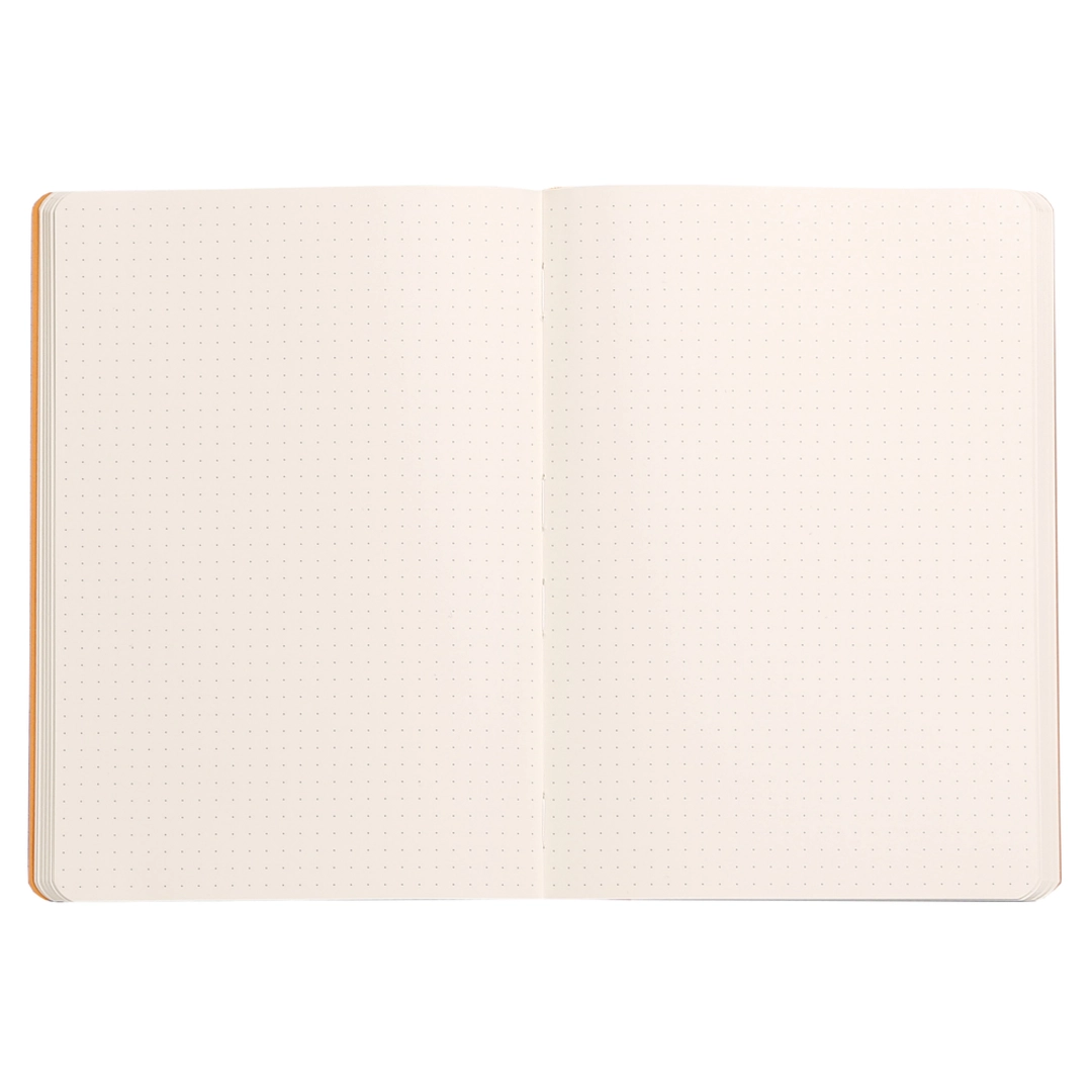 Rhodiarama soft A5 coral dot ivory - Bild 2
