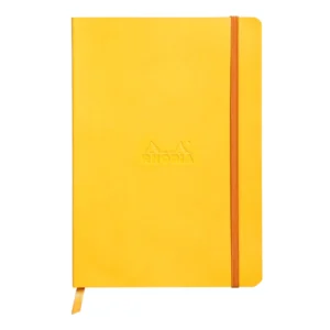 Rhodiarama soft A5 daffodil dot ivory